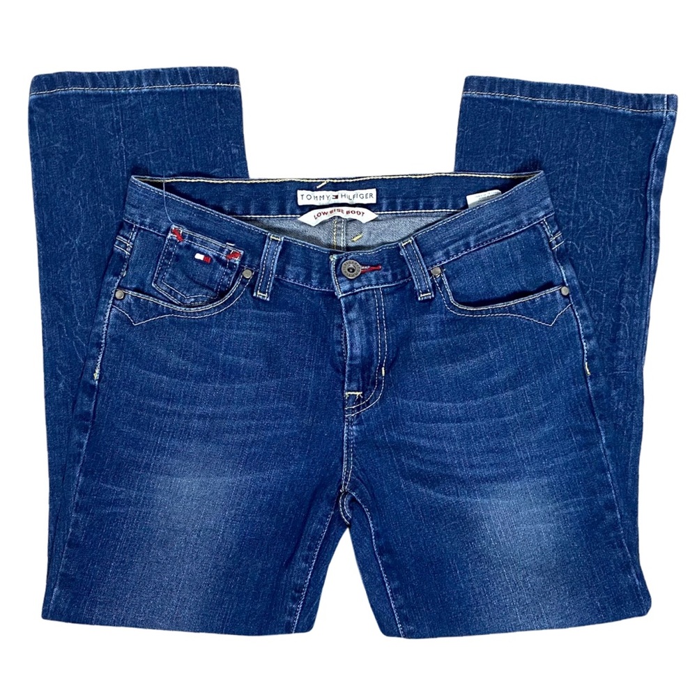 COPY - Low Rise Tommy Hilfiger Boot cut Jeans Western Style Y2K Tommy Jeans Sz 4